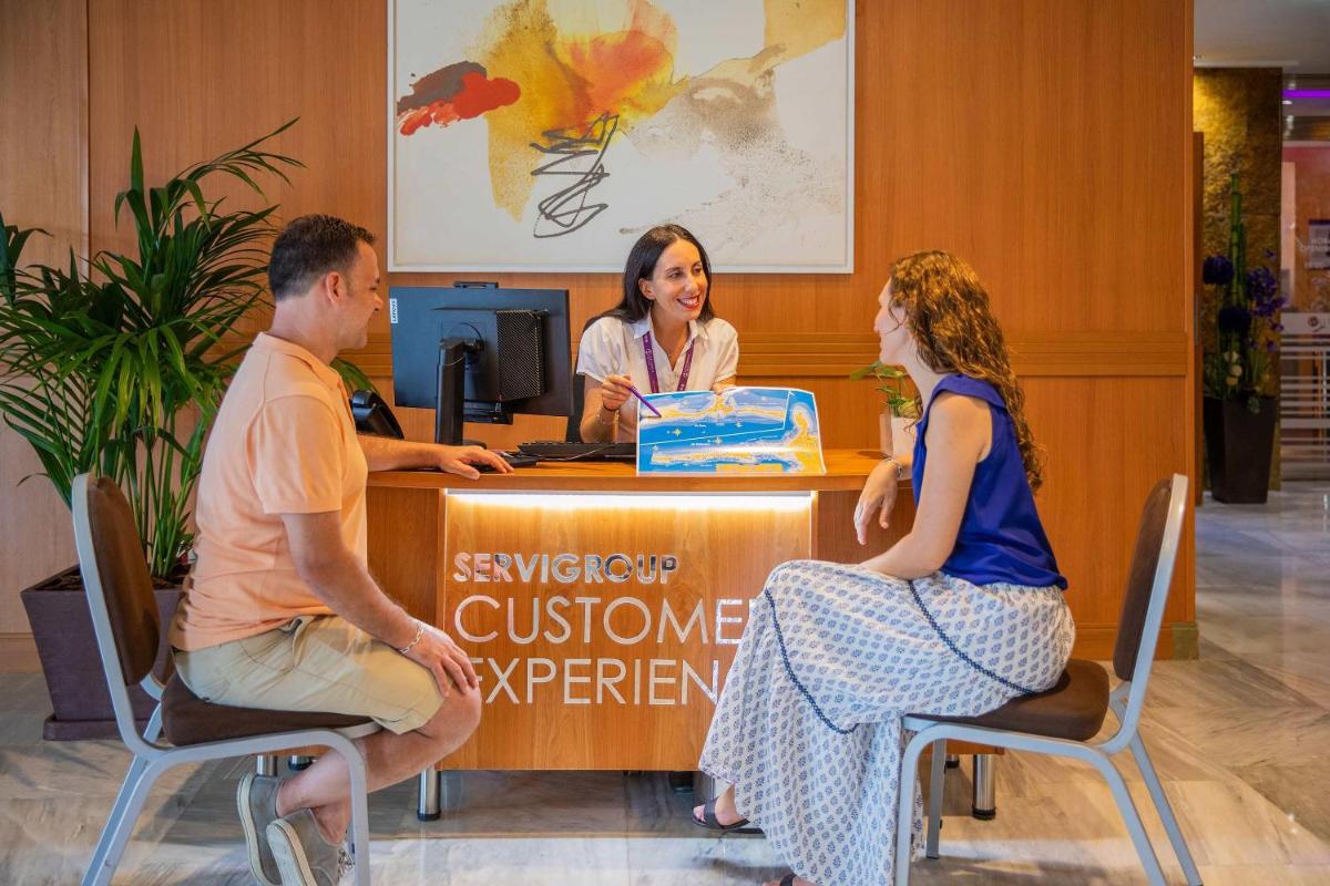 Clientes alojados en Hotel Servigroup Galua