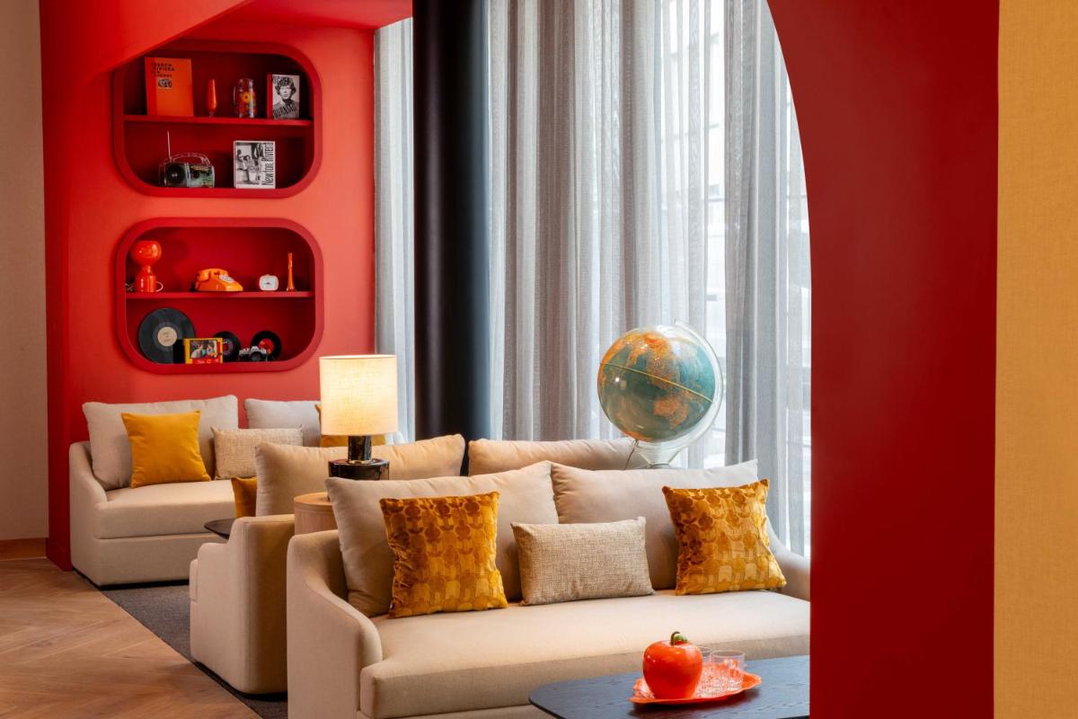 Coin salon dans l'établissement Belinda Hôtel & Spa