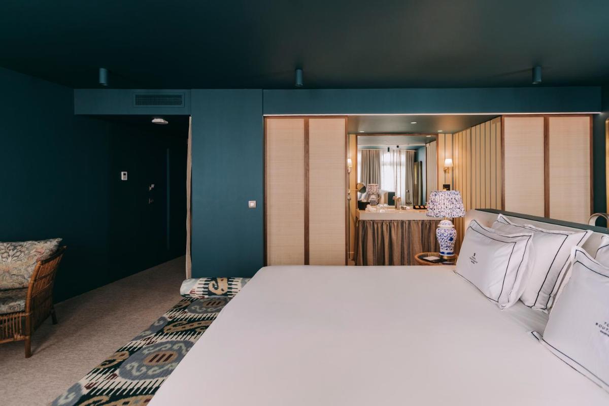 Uma cama ou camas num quarto em Torel Terra Brava