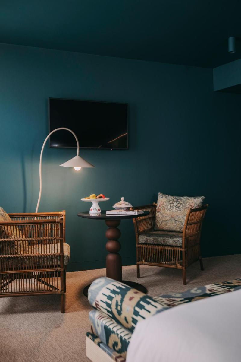 Uma cama ou camas num quarto em Torel Terra Brava
