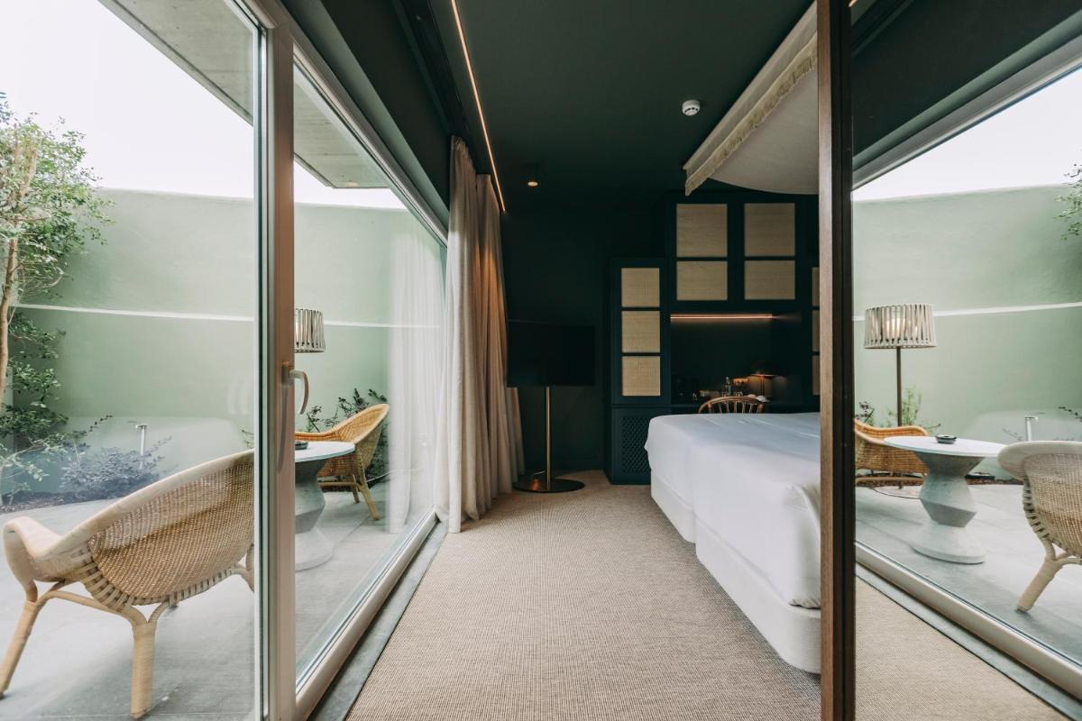 Uma cama ou camas num quarto em Torel Terra Brava