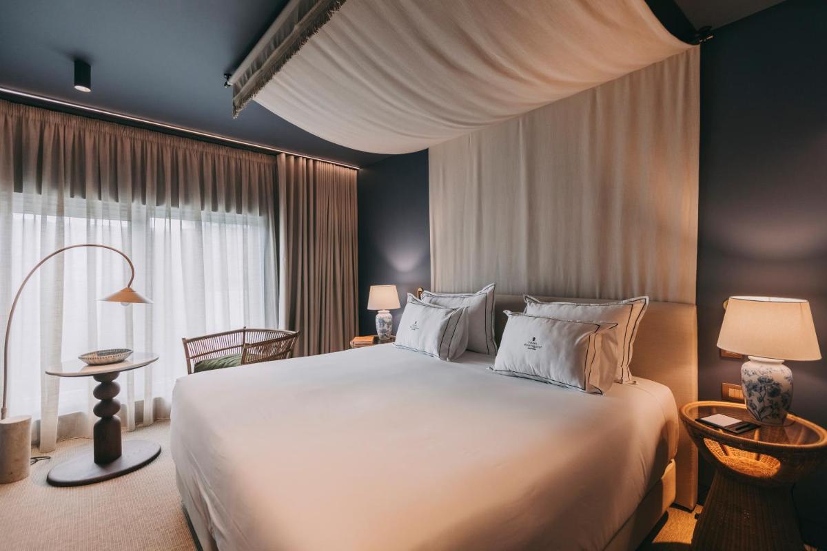 Uma cama ou camas num quarto em Torel Terra Brava