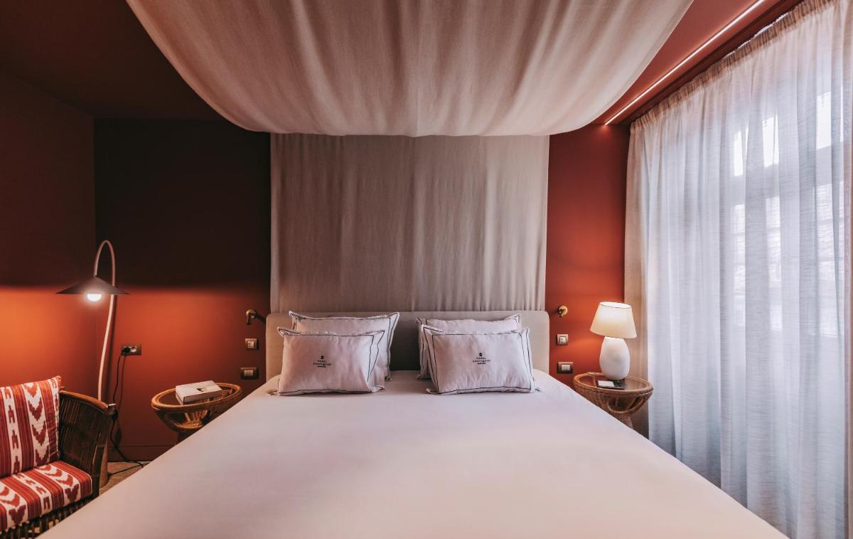 Uma cama ou camas num quarto em Torel Terra Brava