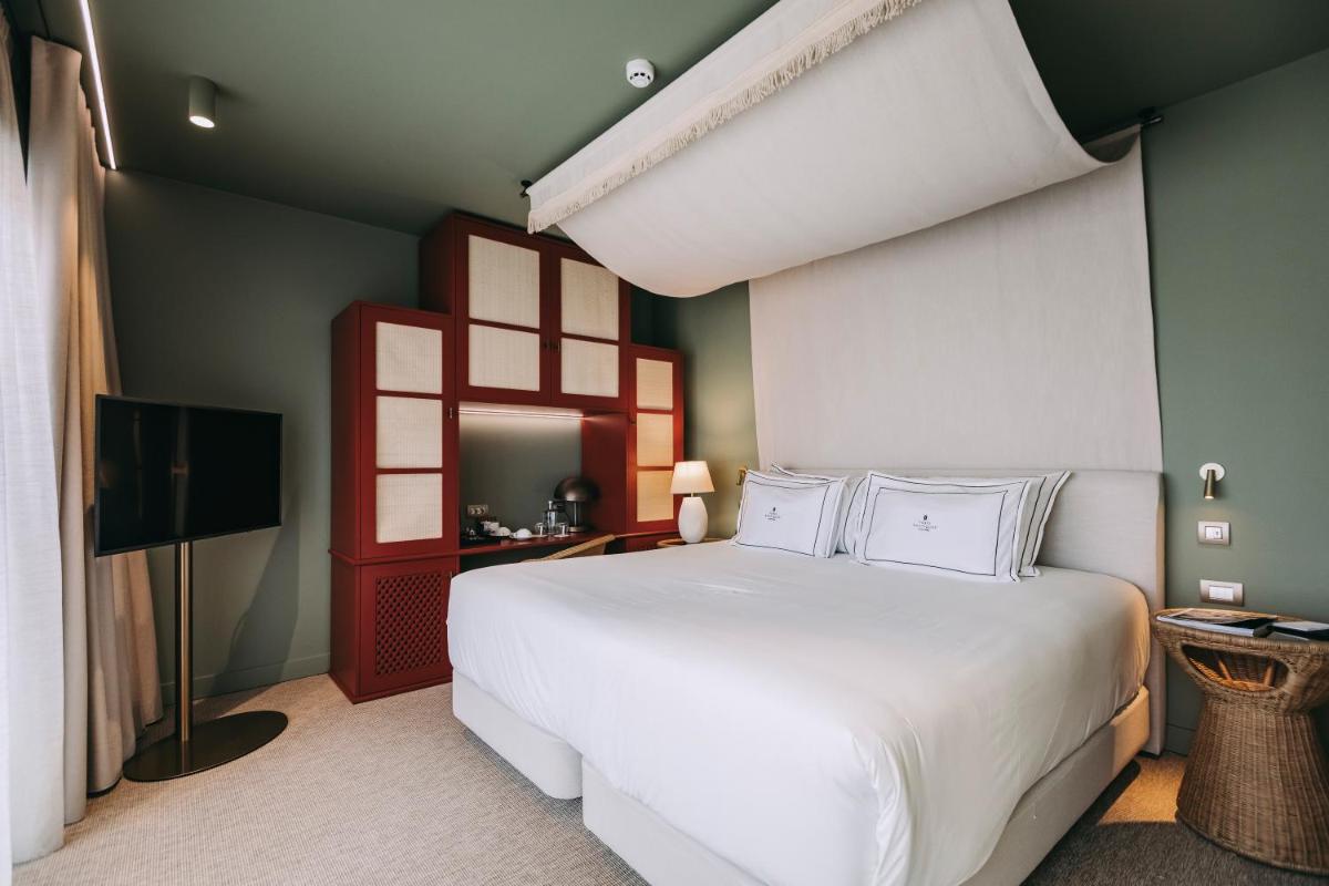 Uma cama ou camas num quarto em Torel Terra Brava