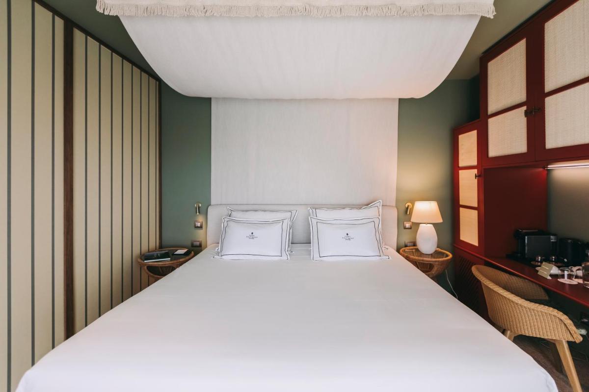 Uma cama ou camas num quarto em Torel Terra Brava