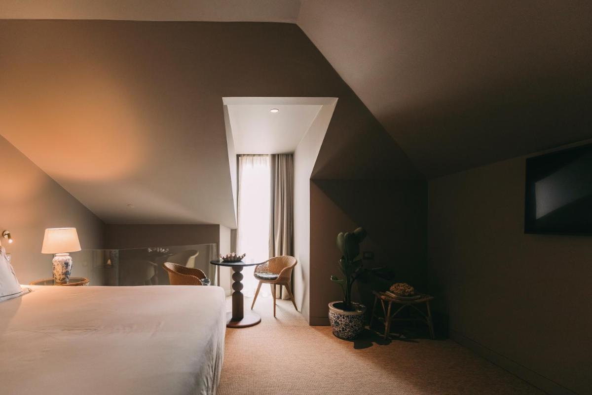 Uma cama ou camas num quarto em Torel Terra Brava
