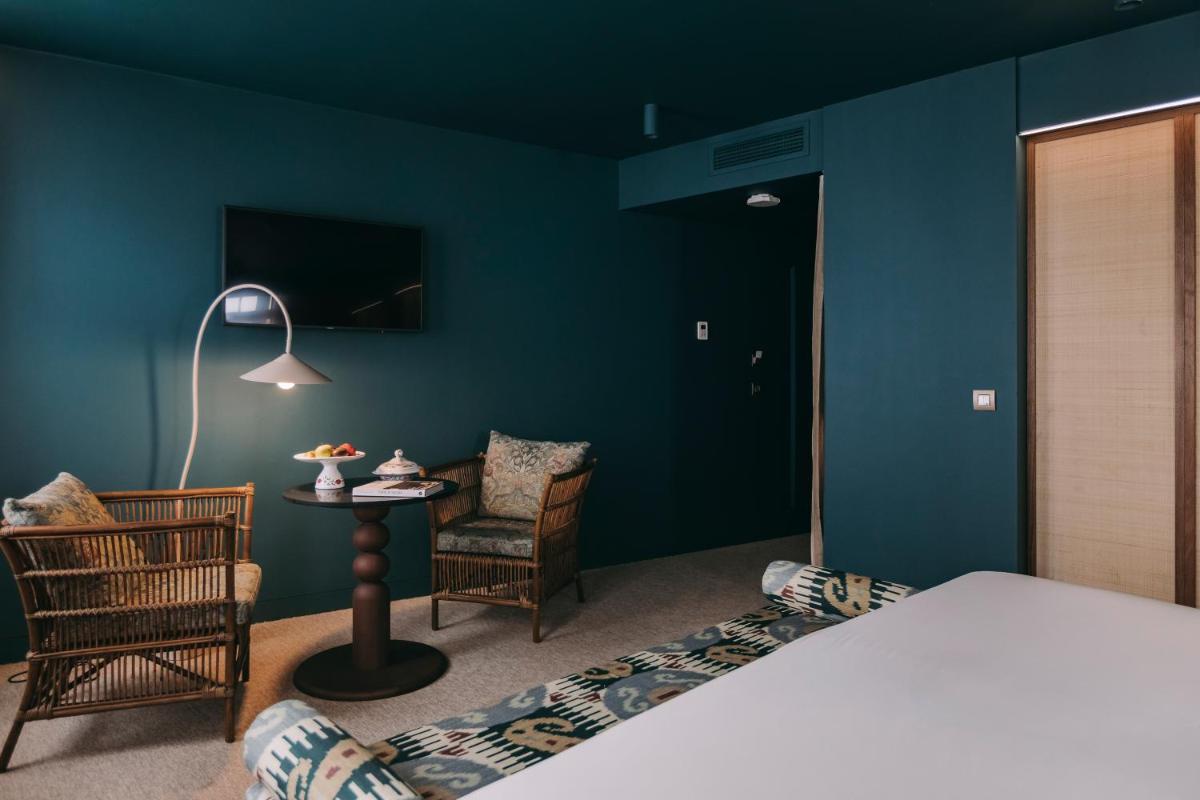 Uma cama ou camas num quarto em Torel Terra Brava
