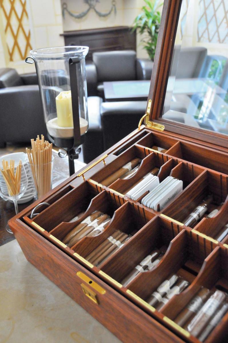 Getränke in der Unterkunft Boutique Hotel Residenz Winkler
