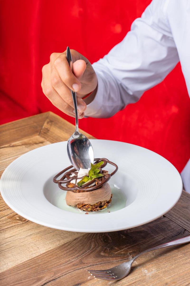 Nourriture dans l'hôtel ou à proximité