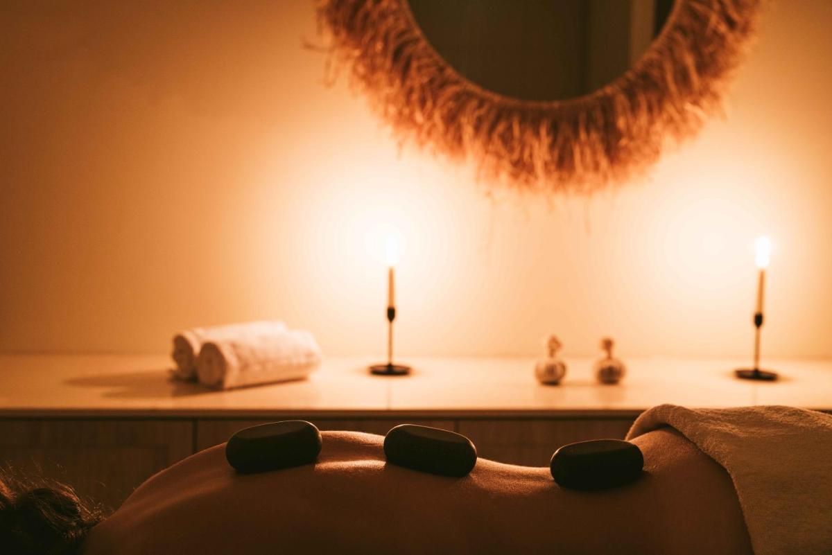 O spa e/ou outras comodidades de bem-estar em Crowne Plaza - Caparica Lisbon