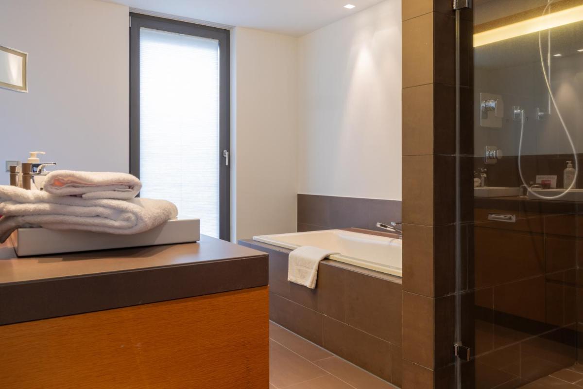 Ein Bett oder Betten in einem Zimmer der Unterkunft Schlossgut Gross Schwansee
