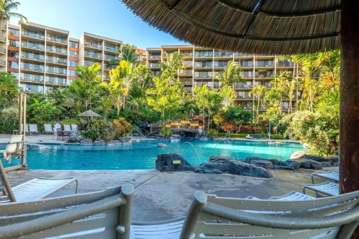 KBM Resorts: Kaanapali Shores KS-155 Ground Floor Steps to Pool and Beach Includes Rental Car - Housity