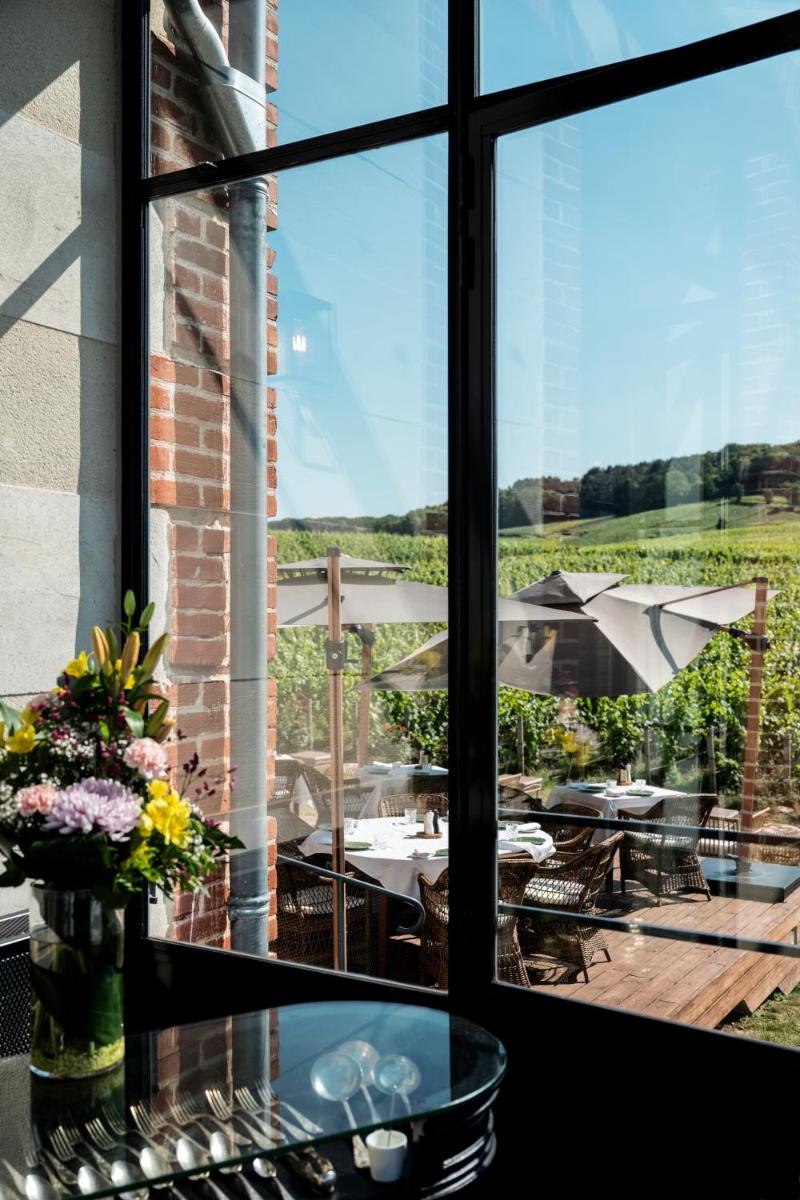 Balcon ou terrasse dans l'établissement Chateau de Sacy