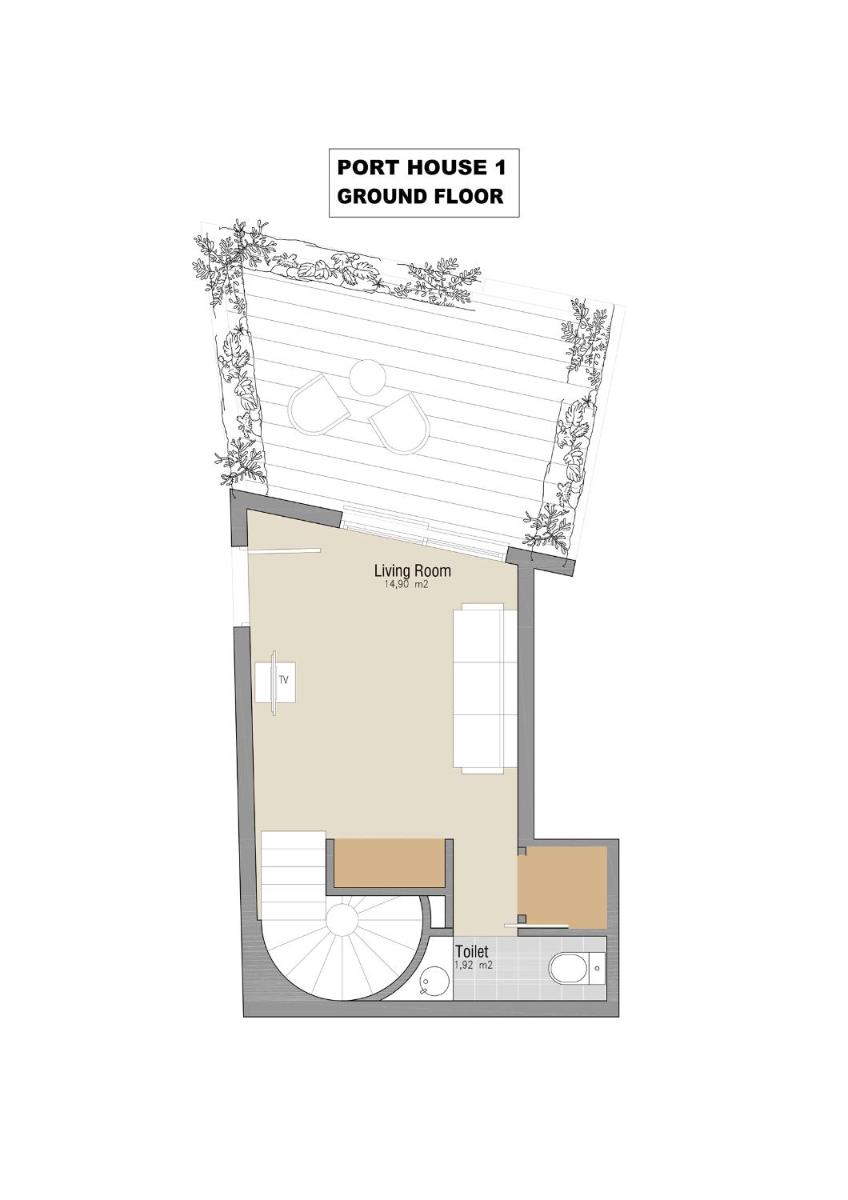 Plano de Portixol Hotel & Restaurant