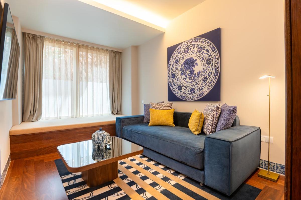 Uma área de estar em Palácio do Governador - Lisbon Hotel & Spa
