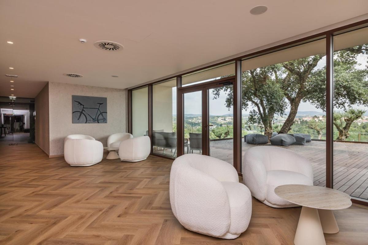 Uma área de estar em Haven Nature Hotel & Villas