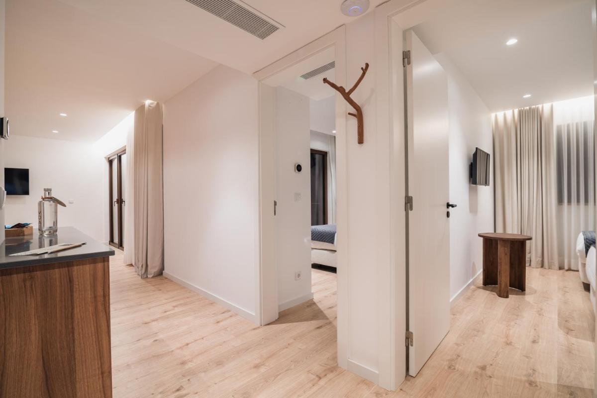 Uma cama ou camas num quarto em Haven Nature Hotel & Villas
