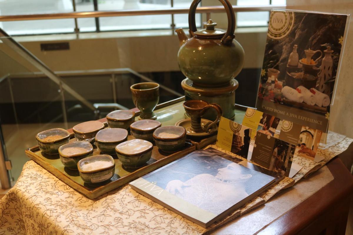 a group of cupcakes on a tray on a table at Taj MG Road Bengaluru in Bengaluru a group of cupcakes on a tray on a table at Taj MG Road Bengaluru in Bengaluru