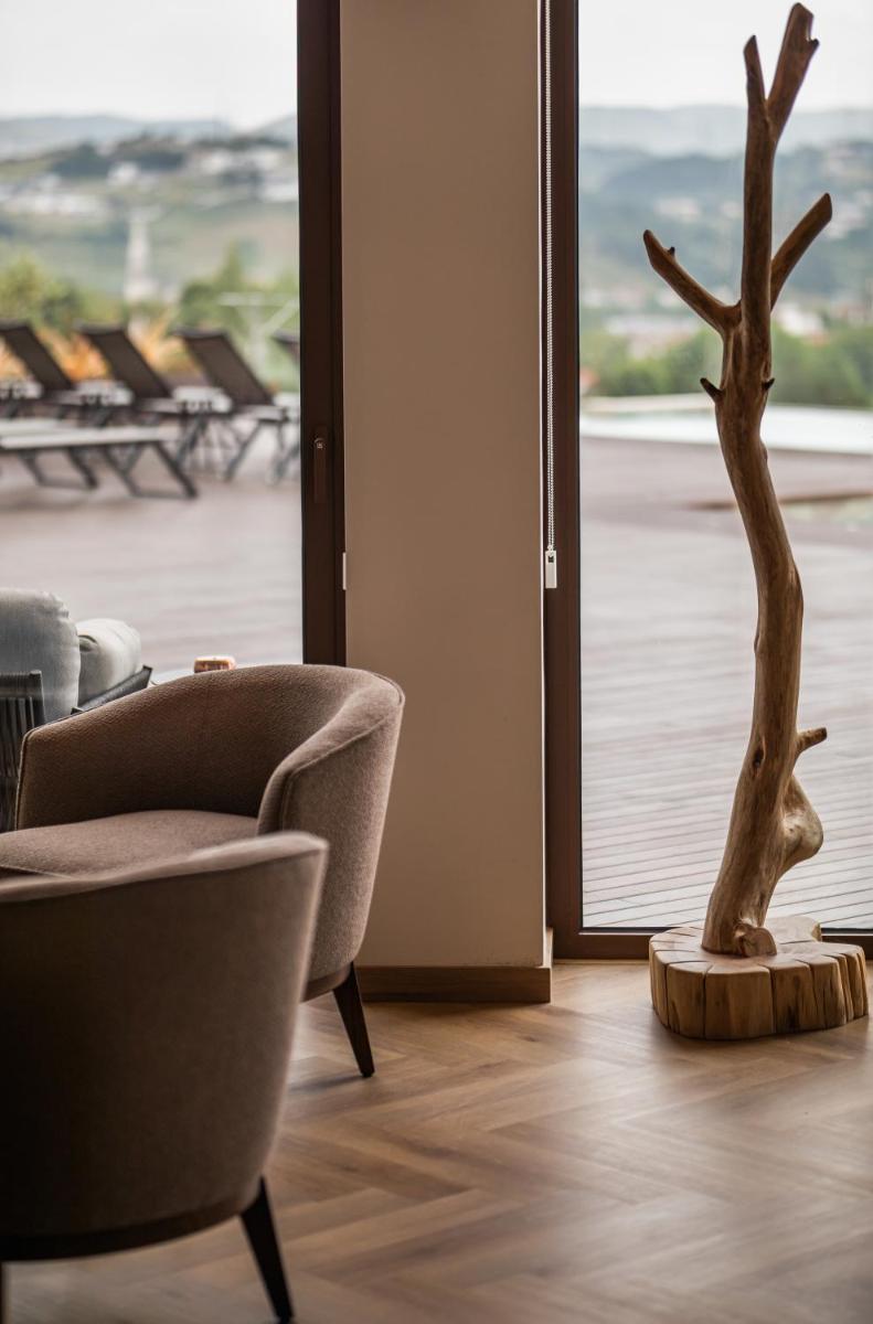 Uma área de estar em Haven Nature Hotel & Villas