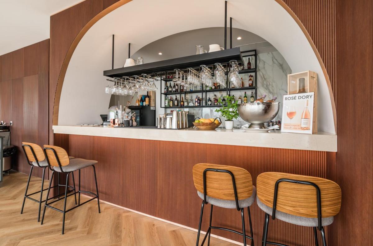 A área de bar ou lounge em Haven Nature Hotel & Villas