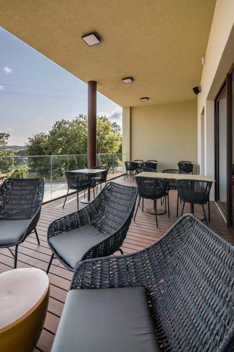 Uma área de estar em Haven Nature Hotel & Villas