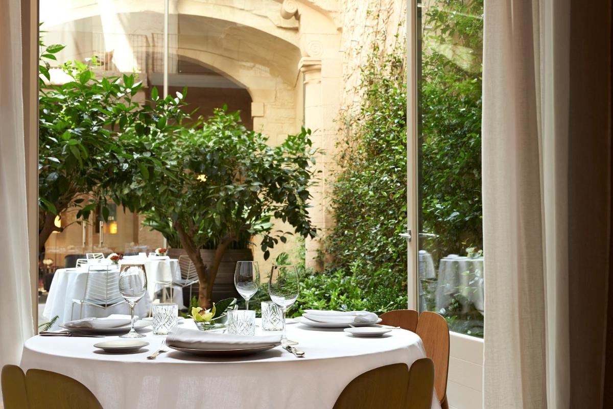 Jardín al aire libre en Mercer Hotel Barcelona