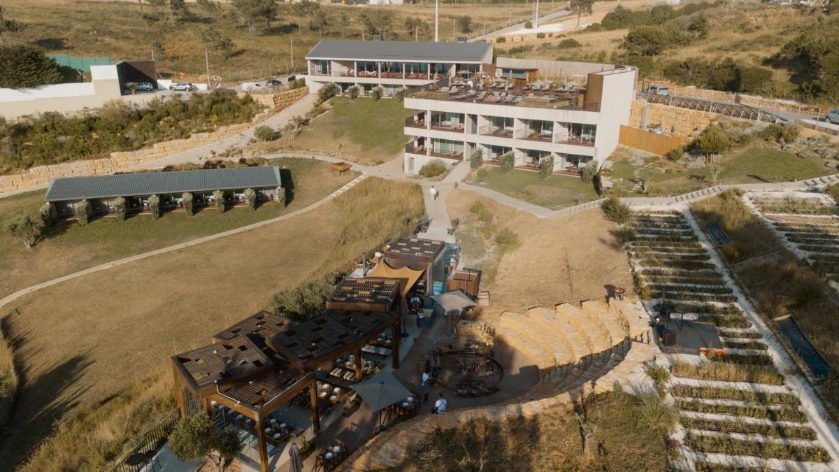 O edifício onde o hotel está situado