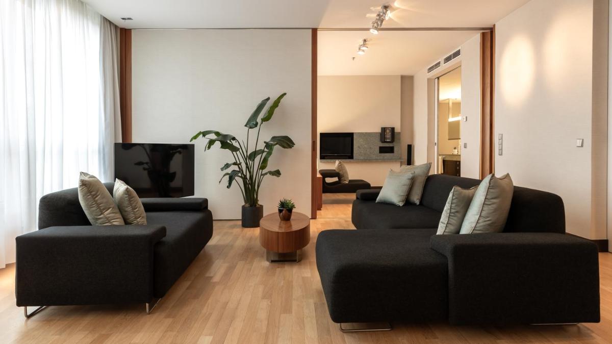 Ein Sitzbereich in der Unterkunft InterContinental Berlin by IHG
