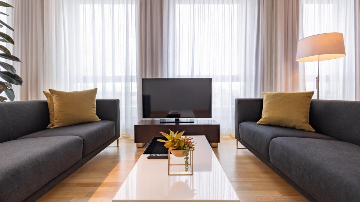 Ein Sitzbereich in der Unterkunft InterContinental Berlin by IHG
