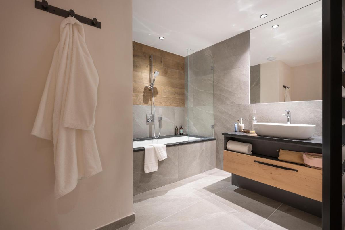 Salle de bains dans l'établissement MGM Hôtels & Résidences - Résidence Le Hameau de l'Ours