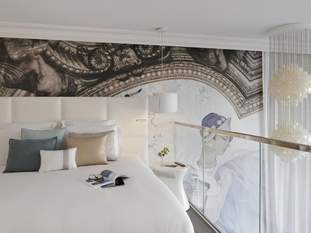 Un ou plusieurs lits dans un hébergement de l'établissement Cures Marines Hotel Thalasso & Spa Trouville - MGallery Collection