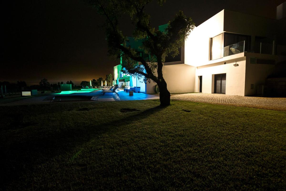 O edifício onde o hotel está situado