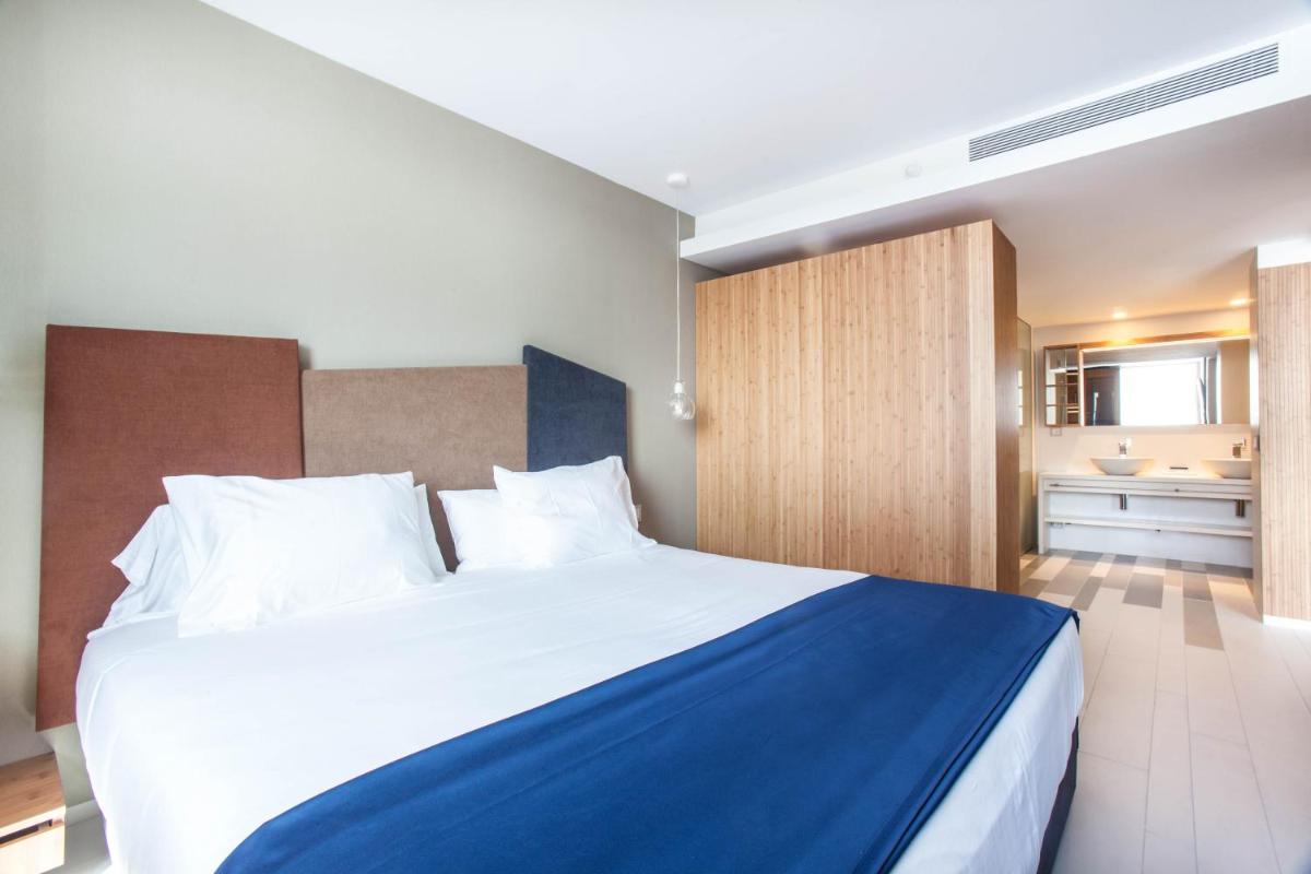 Cama o camas de una habitación en Ocean Drive Talamanca