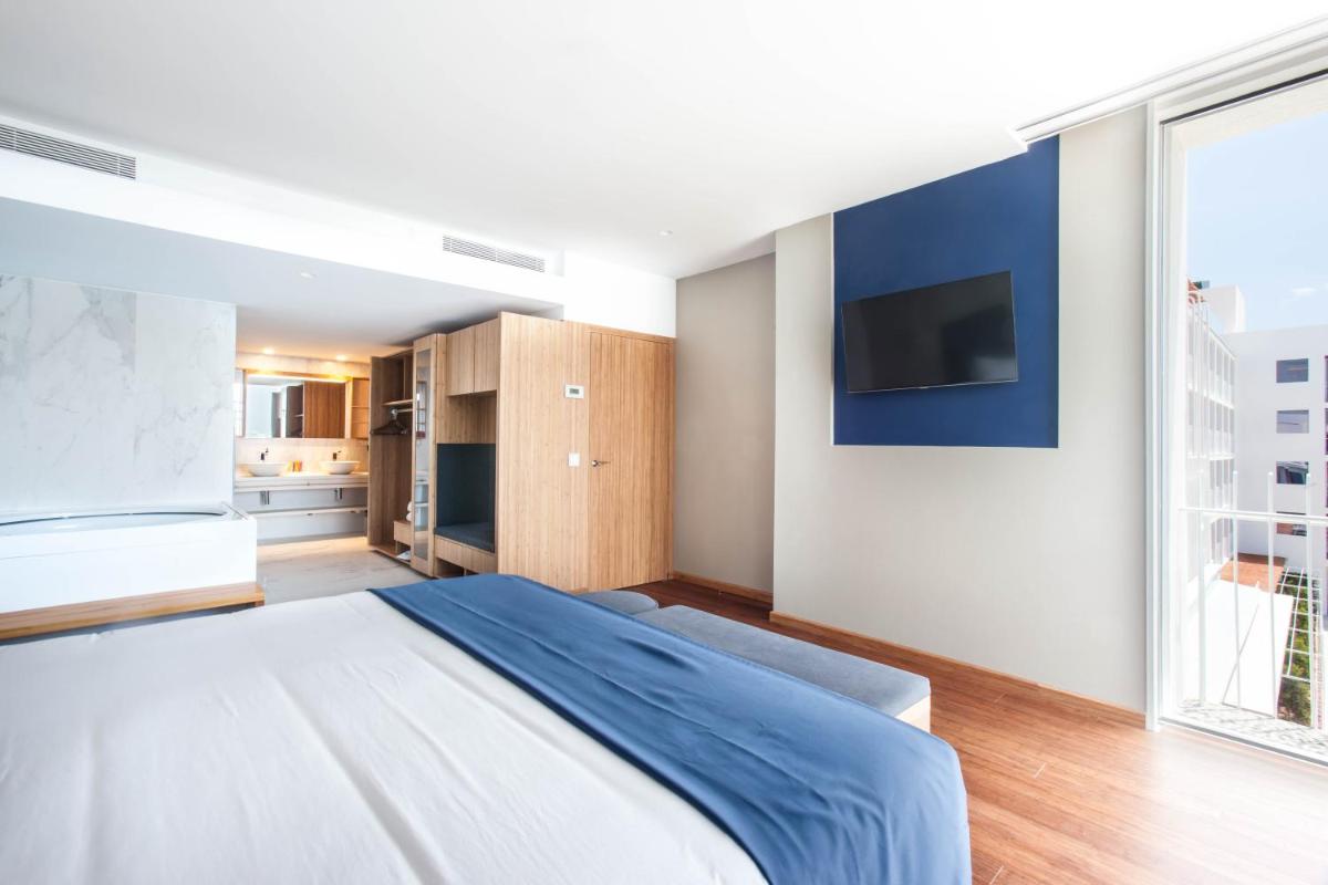 Cama o camas de una habitación en Ocean Drive Talamanca