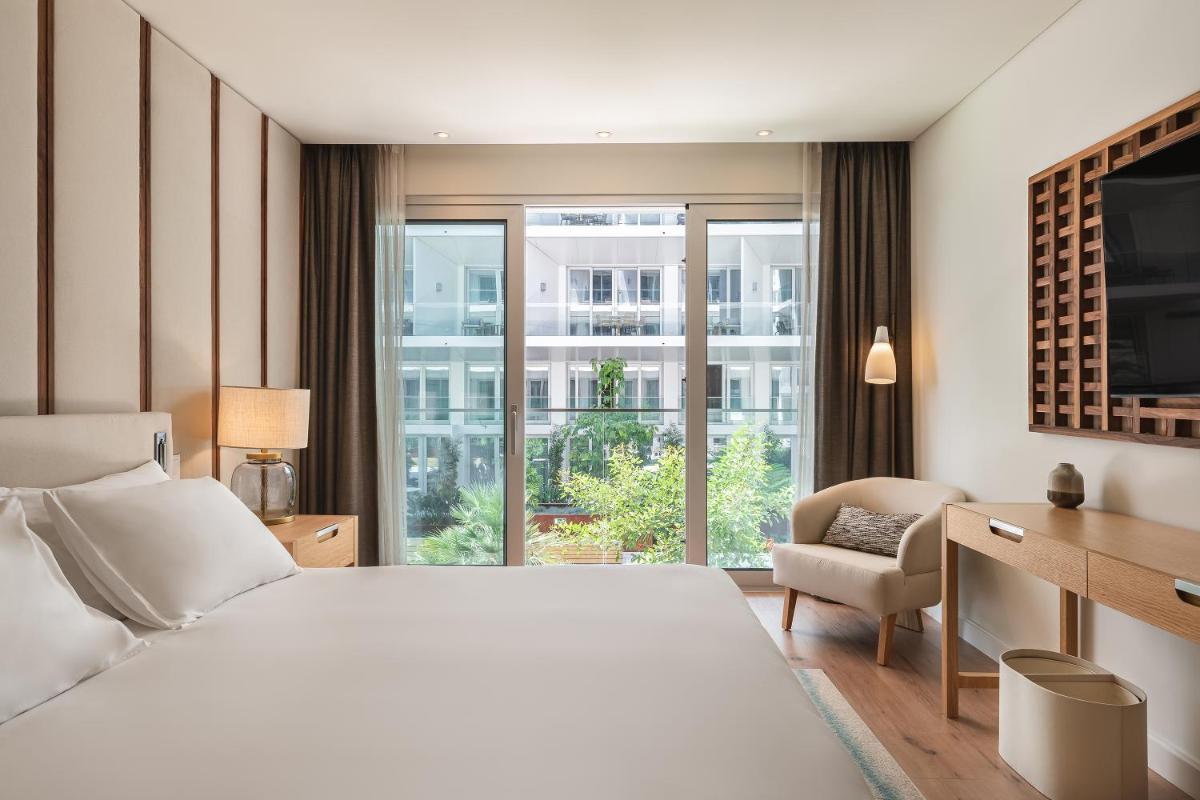 Uma cama ou camas num quarto em Hyatt Regency Lisbon