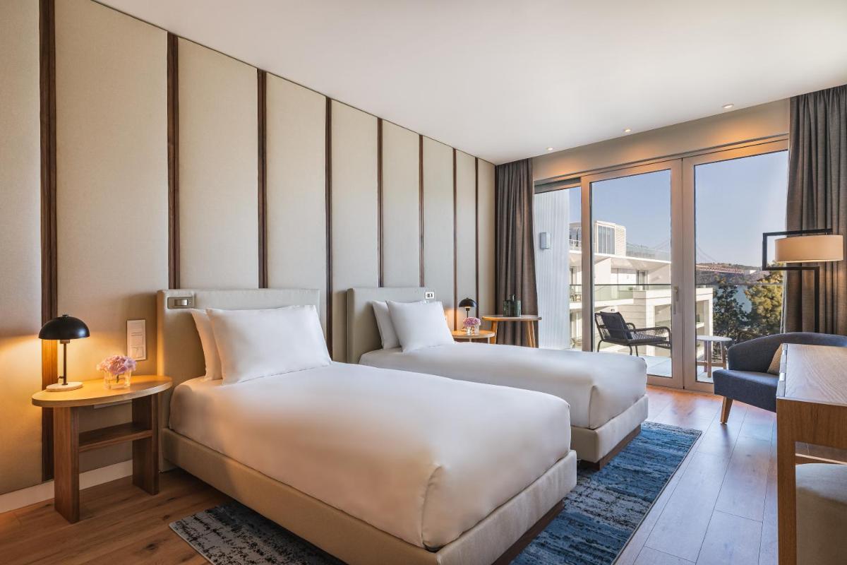 Uma cama ou camas num quarto em Hyatt Regency Lisbon