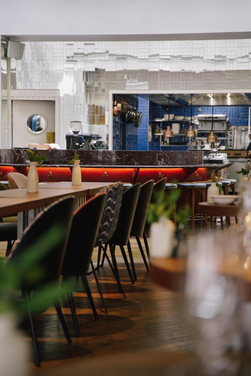Restaurant ou autre lieu de restauration dans l'établissement Hotel Bachaumont