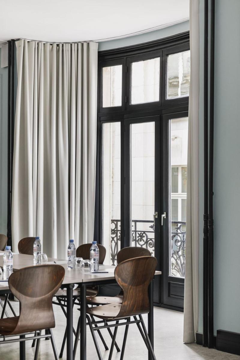 Coin salon dans l'établissement Hotel Bachaumont