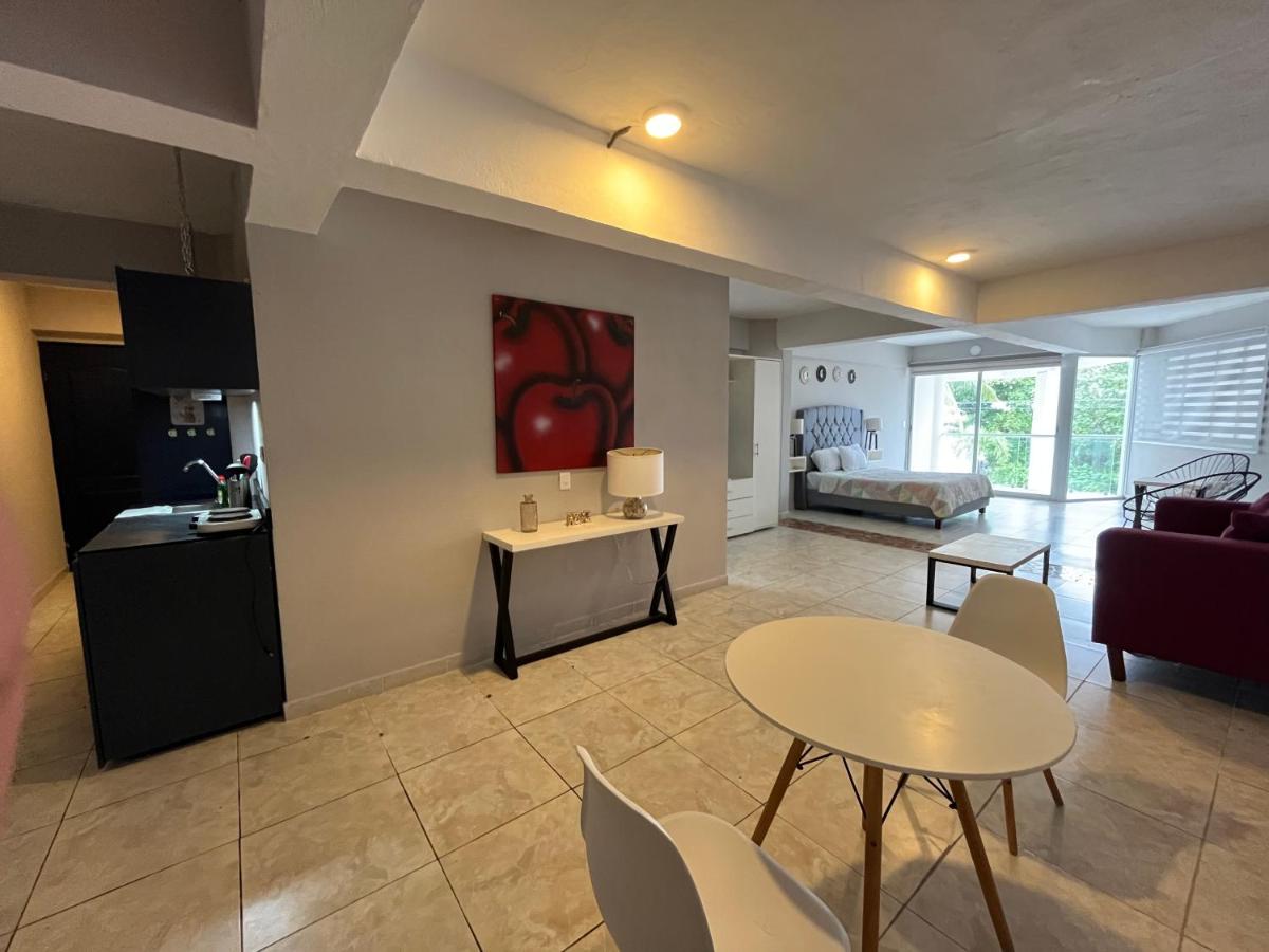 Estudio en Cozumel con vista al mar, Condominio con alberca A1 - Hizvo