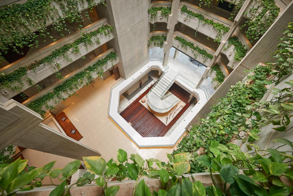 Jardín al aire libre en Hipotels Mediterraneo Hotel - Adults Only