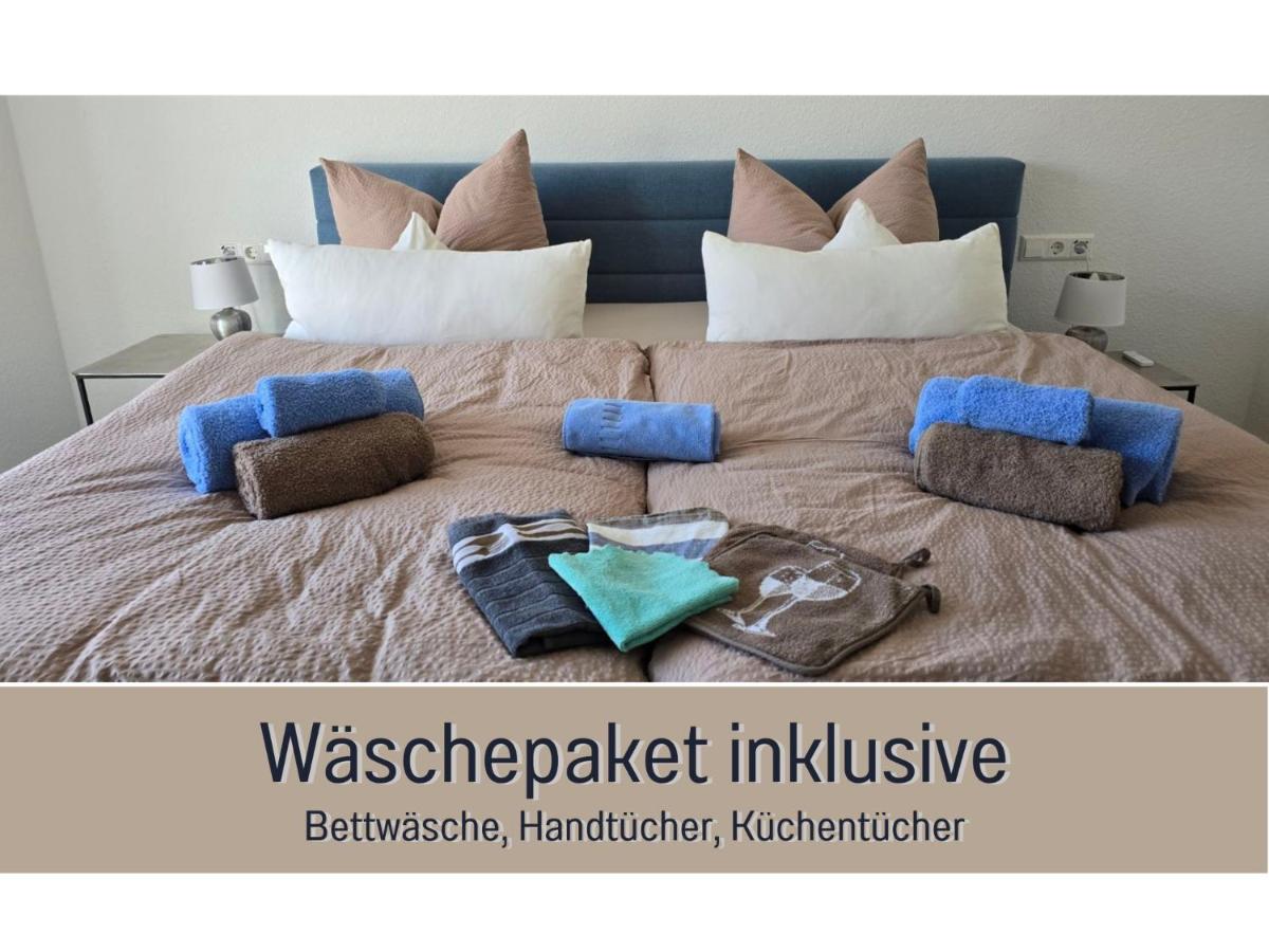 Ferienhaus Höckelheim - FeWo Blaue Lagune - neu, modern & geräumig - 100 qm - 3 Schlafzimmer - bis 6 Gäste, Babies reisen gratis - Garten, Grill & Terrasse - Fußbodenheizung - Smart-TV - Küche mit Backofen, Spülmaschine & Toaster - nahe Göttingen - Housity