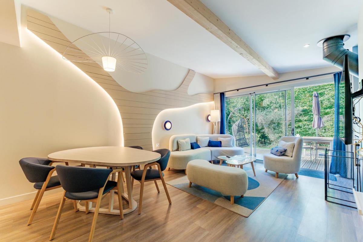 Zona de estar de Center Parcs Villages Nature Paris