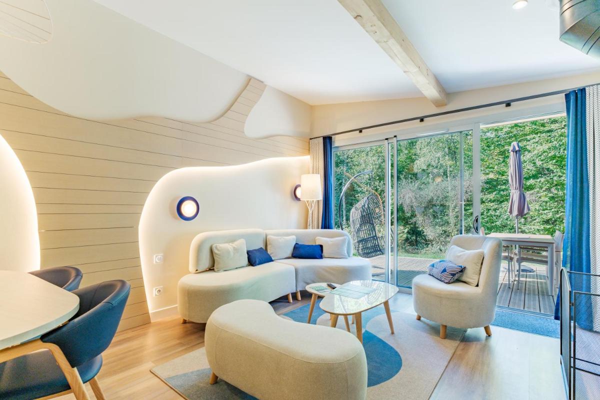 Zona de estar de Center Parcs Villages Nature Paris
