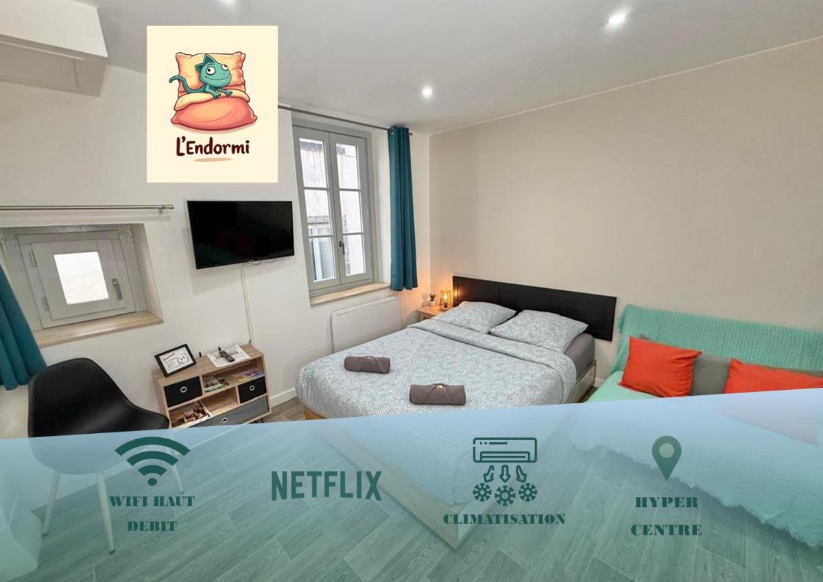 L'endormi - Centre ville - WIFI et NETFLIX - Hizvo