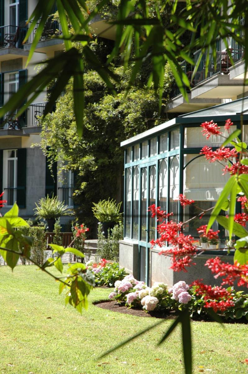 Um jardim no exterior de Quinta da Bela Vista