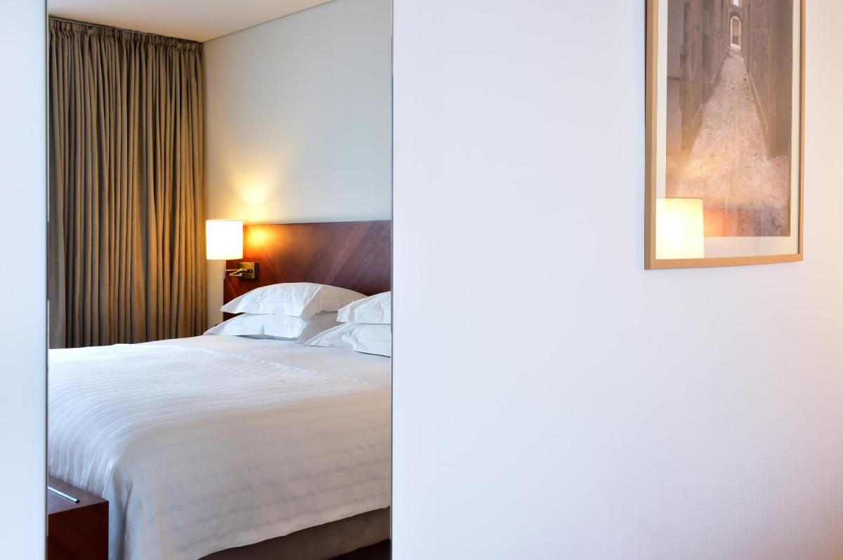 Uma cama ou camas num quarto em Pousada De Viseu