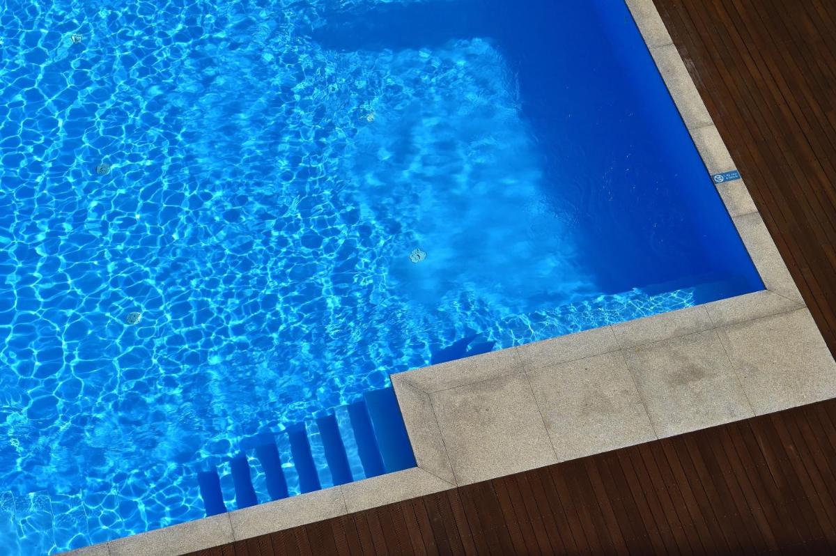A piscina em ou perto de Pousada De Viseu