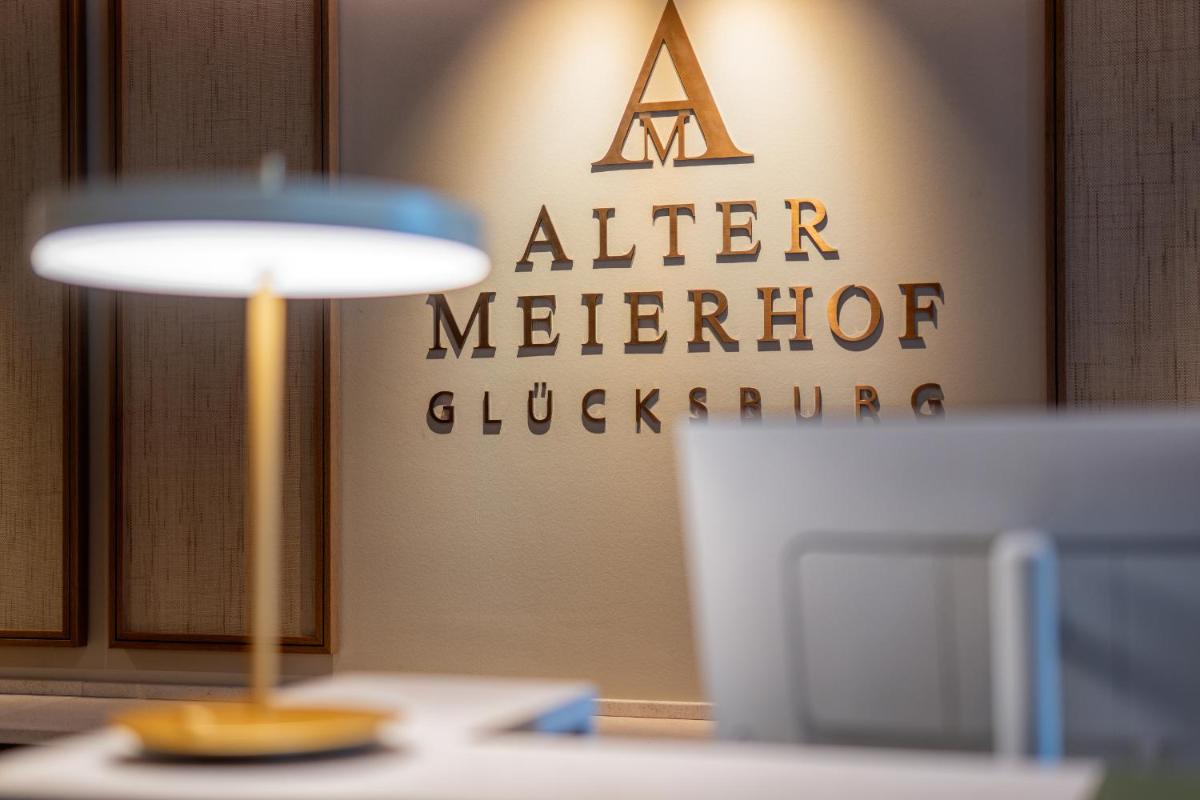 Ein Zertifikat, Auszeichnung, Logo oder anderes Dokument, das in der Unterkunft Alter Meierhof Glücksburg ausgestellt ist