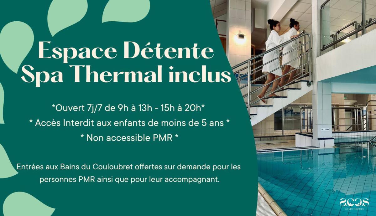 Piscine de l'établissement Résidence Le Grand Tétras- SPA THERMAL INCLUS ou située à proximité