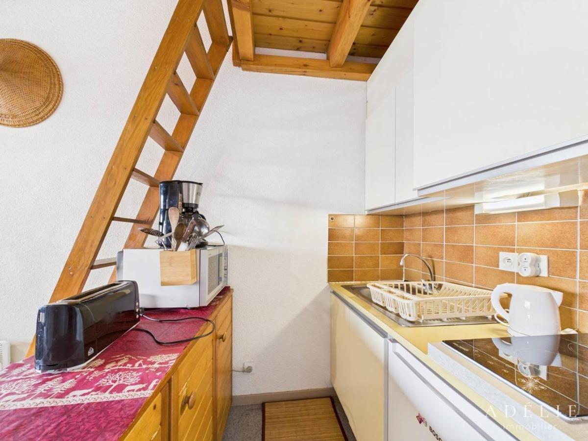 Studio mezzanine cosy, balcon plein sud, quartier calme, proche pistes et commerces, navette gratuite - FR-1-398-554 - Housity